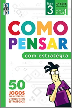 Capa do livro Como Pensar com Estratégia - Volume 1