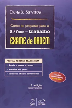 Livro Como Se Preparar Para A 2ª Fase. Trabalho Exame De Ordem - Resumo, Resenha, PDF, etc.