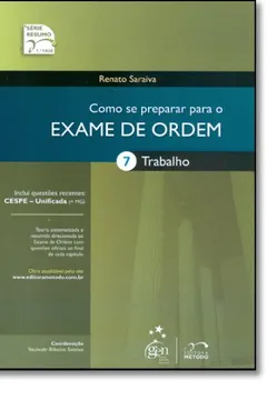 Livro Como Se Preparar Para O Exame De Ordem. 1ª Fase. Trabalho - Série Resumo - Resumo, Resenha, PDF, etc.