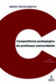 Capa do livro Competência Pedagógica do Professor Universitário