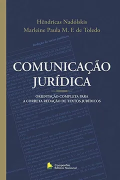 Livro Comunicação Jurídica - Resumo, Resenha, PDF, etc.