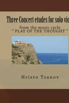Livro Concert Etude for Solo Viola: From Music Cycle " Play of the Thought " - Resumo, Resenha, PDF, etc.