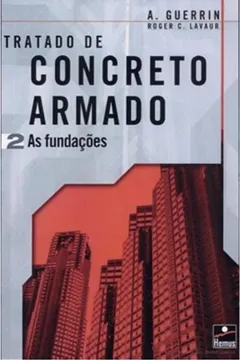 Capa do livro Concreto Armado 2. As Fundações