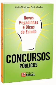 Livro Concursos Publicos - Novas Pegadinhas E Dicas De Estudo - Resumo, Resenha, PDF, etc.
