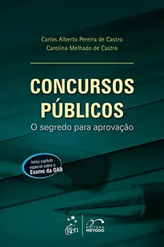Capa do livro Concursos Públicos O Segredo Para AprovAção