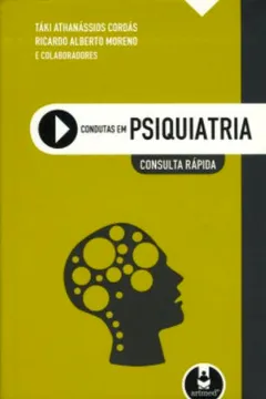 Capa do livro Condutas em Psiquiatria. Consulta Rápida