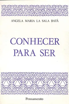 Livro Conhecer Para Ser - Resumo, Resenha, PDF, etc.