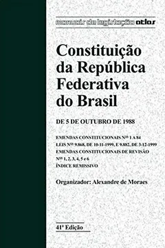 Livro Constituição da República Federativa Brasil. 2016 - Resumo, Resenha, PDF, etc.