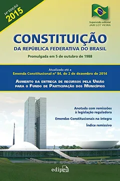 Livro Constituição da República Federativa do Brasil - Resumo, Resenha, PDF, etc.