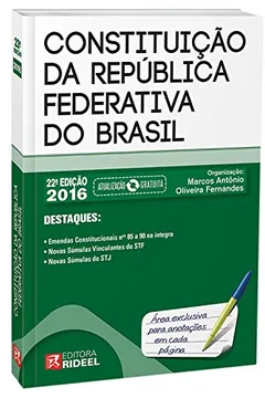 Livro Constituição Federal - Resumo, Resenha, PDF, etc.