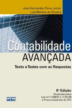 Livro Contabilidade Avançada - Resumo, Resenha, PDF, etc.