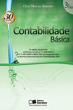 Livro Contabilidade Básica - Resumo, Resenha, PDF, etc.