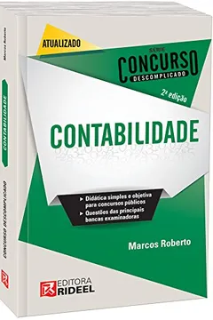 Livro Contabilidade. Concurso Descomplicado - Resumo, Resenha, PDF, etc.