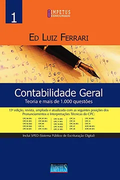 Livro Contabilidade Geral - Resumo, Resenha, PDF, etc.