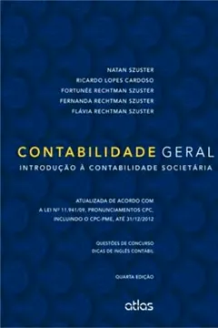 Livro Contabilidade Geral. Introdução à Contabilidade Societária - Resumo, Resenha, PDF, etc.