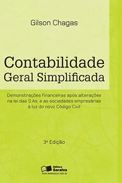 Livro Contabilidade Geral Simplificada - Resumo, Resenha, PDF, etc.