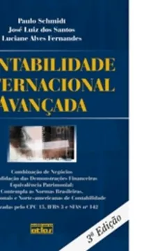 Livro Contabilidade Internacional Avançada - Resumo, Resenha, PDF, etc.