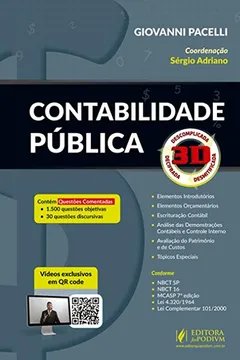 Livro Contabilidade Pública 3D - Resumo, Resenha, PDF, etc.