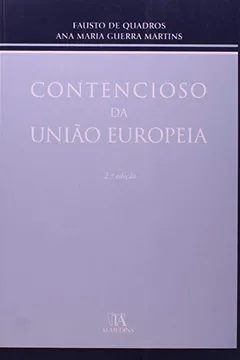 Livro Contencioso Da Uniao Europeia - Resumo, Resenha, PDF, etc.