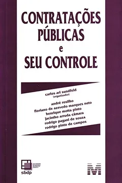 Livro Contratações Públicas e Seu Controle - Resumo, Resenha, PDF, etc.