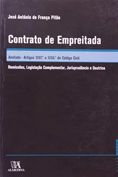 Capa do livro Contrato De Empreitada