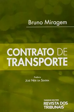 Livro Contrato de Transporte - Resumo, Resenha, PDF, etc.