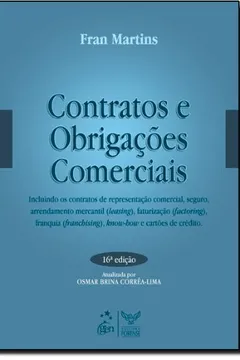 Livro Contratos E Obrigações Comerciais - Resumo, Resenha, PDF, etc.