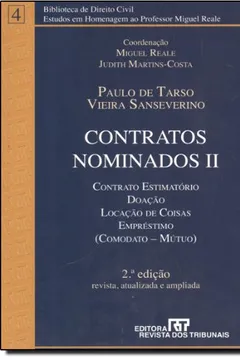 Livro Contratos Nominados 2 - Resumo, Resenha, PDF, etc.