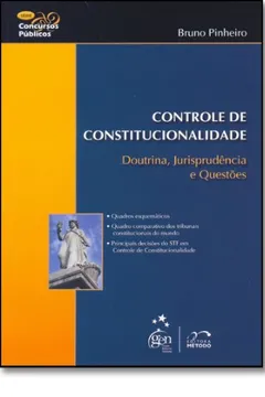 Capa do livro Controle De Constitucionalidade - Doutrina, Jurisprudencia E Questoes