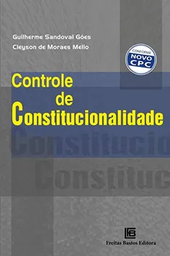 Livro Controle De Constitucionalidade - Resumo, Resenha, PDF, etc.