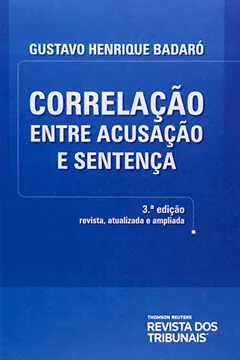 Livro Correlação Entre Acusação E Sentença - Resumo, Resenha, PDF, etc.