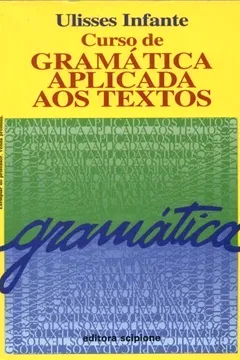 Capa do livro Corso De Gramatica Aplicada Aos Textos