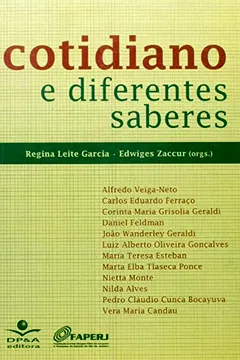Capa do livro Cotidiano E Diferentes Saberes