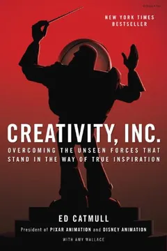 Capa do livro Creativity, Inc.: Overcoming the Unseen Forces That Stand in the Way of True Inspiration