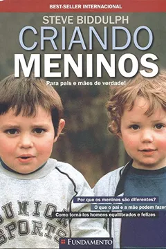 Capa do livro Criando Meninos. Para Pais e Mães de Verdade