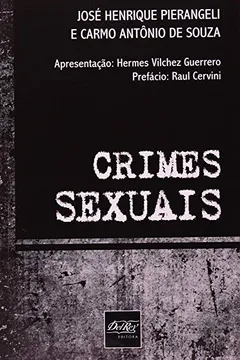 Livro Crimes Sexuais - Resumo, Resenha, PDF, etc.