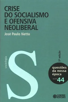 Capa do livro Crise do Socialismo e Ofensiva Neoliberal