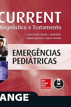 Capa do livro Current. Emergências Pediátricas. Diagnostico e Tratamento