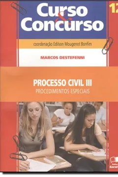Livro Curso & Concurso - Processo Civil - V. 3 - Procedimentos Especiais - Resumo, Resenha, PDF, etc.