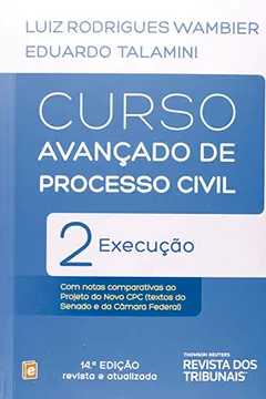 Livro Curso Avançado De Processo Civil. Execução - Volume 2 - Resumo, Resenha, PDF, etc.