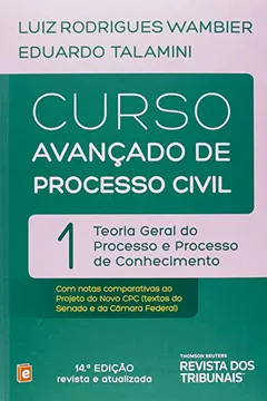 Livro Curso Avançado de Processo Civil - Volume 1 - Resumo, Resenha, PDF, etc.