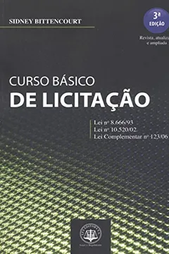 Livro Curso Basico De Licitacao - Resumo, Resenha, PDF, etc.