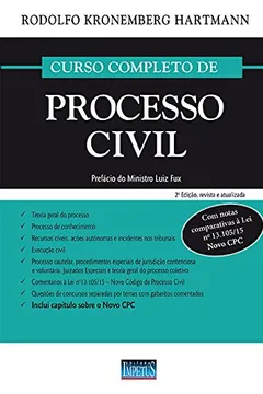 Livro Curso Completo de Processo Civil - Resumo, Resenha, PDF, etc.