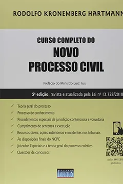 Livro Curso Completo do Novo Processo Civil - Resumo, Resenha, PDF, etc.
