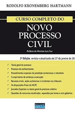 Livro Curso Completo do Novo Processo Civil - Resumo, Resenha, PDF, etc.