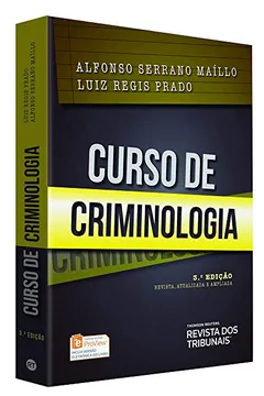 Livro Curso de Criminologia - Resumo, Resenha, PDF, etc.