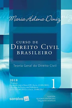Livro Curso de Direito Civil Brasileiro 1. Teoria Geral do Direito Civil - Resumo, Resenha, PDF, etc.