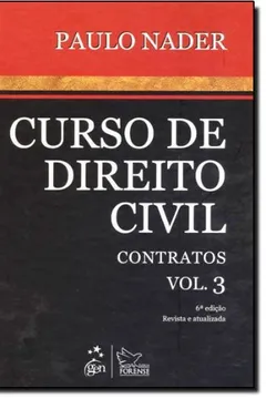 Livro Curso De Direito Civil. Contratos - Volume 3 - Resumo, Resenha, PDF, etc.