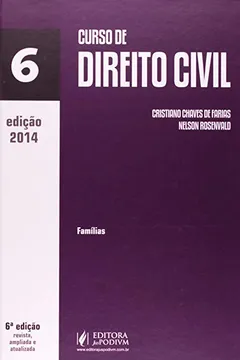 Livro Curso De Direito Civil. Famílias - Volume 6 - Resumo, Resenha, PDF, etc.