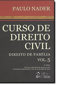 Livro Curso De Direito Civil - V. 5 - Direito De Familia - Resumo, Resenha, PDF, etc.
